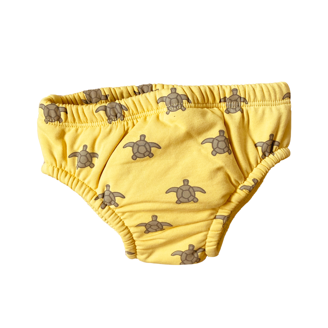 Organic Swim Nappies - Yellow